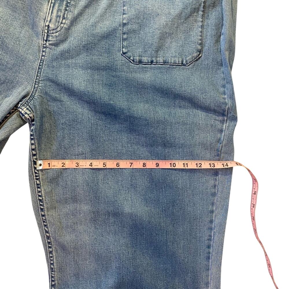 Candace Cameron Bure Jeans Womens Plus Size 30W NEW Wide Leg Casual Blue Pants - Picture 8 of 13